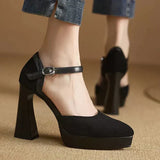 Victoria | Elegant Strap Pumps