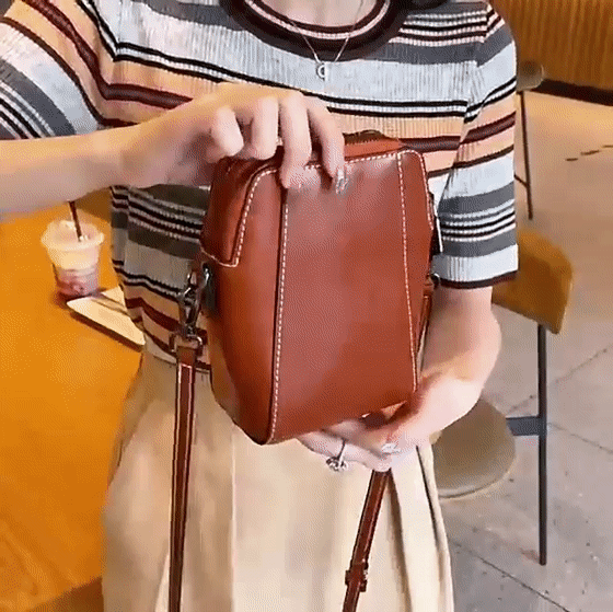 Vienna - Compact Solid Colour Mini Handbag