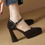 Victoria | Elegant Strap Pumps