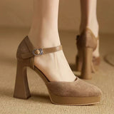 Victoria | Elegant Strap Pumps