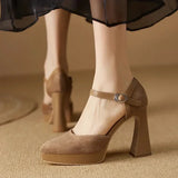 Victoria | Elegant Strap Pumps