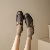 Alice | Retro Buckle Shoes