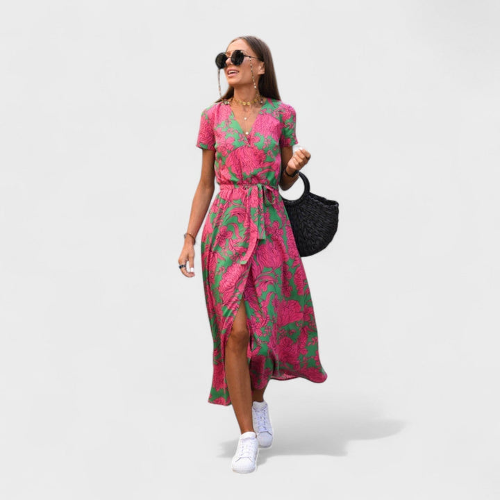 Pink Lily - Boho Chic Dress