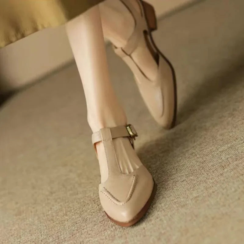 Ruby | Classic Buckle Shoes