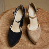 Victoria | Elegant Strap Pumps