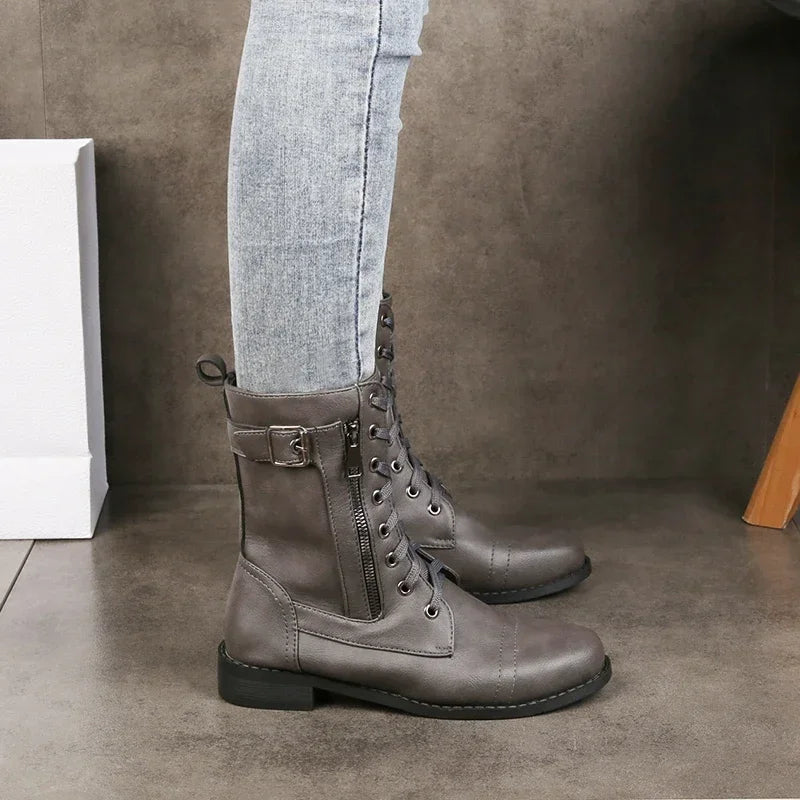 Erika - Orthopedic Leather Boots