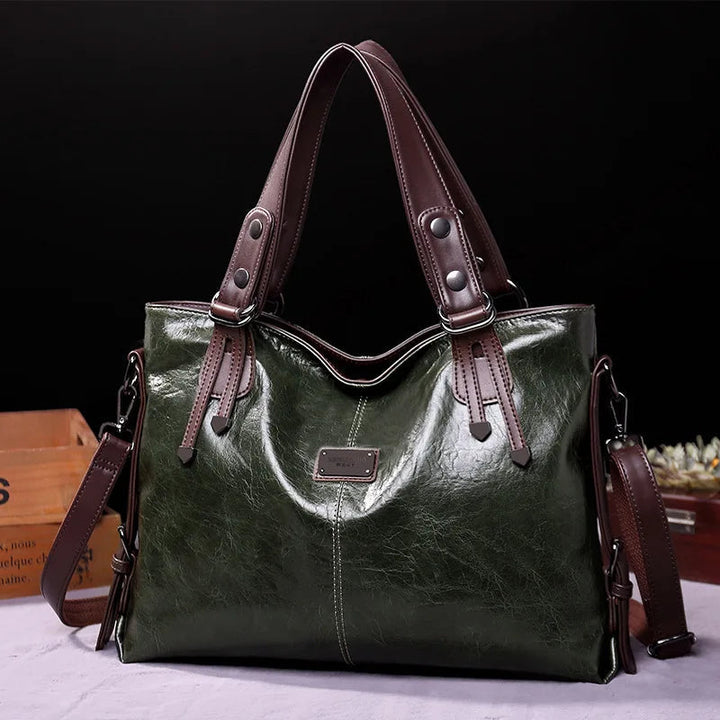 Aralyn - Women Refined Soft Leather Tote Bag