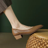 Hannah | Mid-Heel Classic Shoes