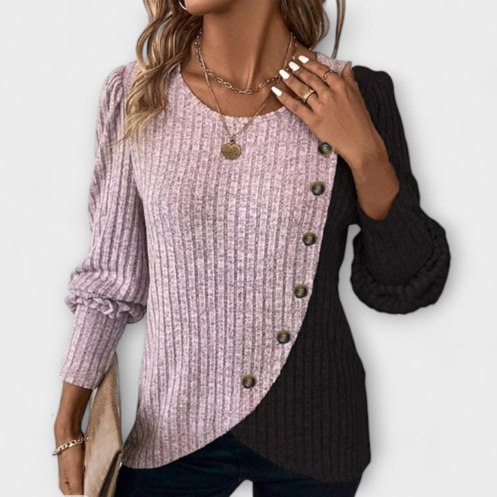 Xeraphine - Elegant Knitted Blouse