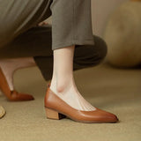 Lucy | Everyday Block-Heel Pumps