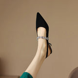 Zoey | Crystal Slingback Pumps