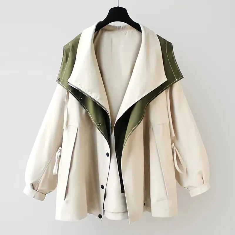 Charlotte - Elegant Windbreaker Jacket