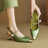 Scarlett | Floral Kitten-Heel Pumps