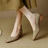 Lucy | Everyday Block-Heel Pumps