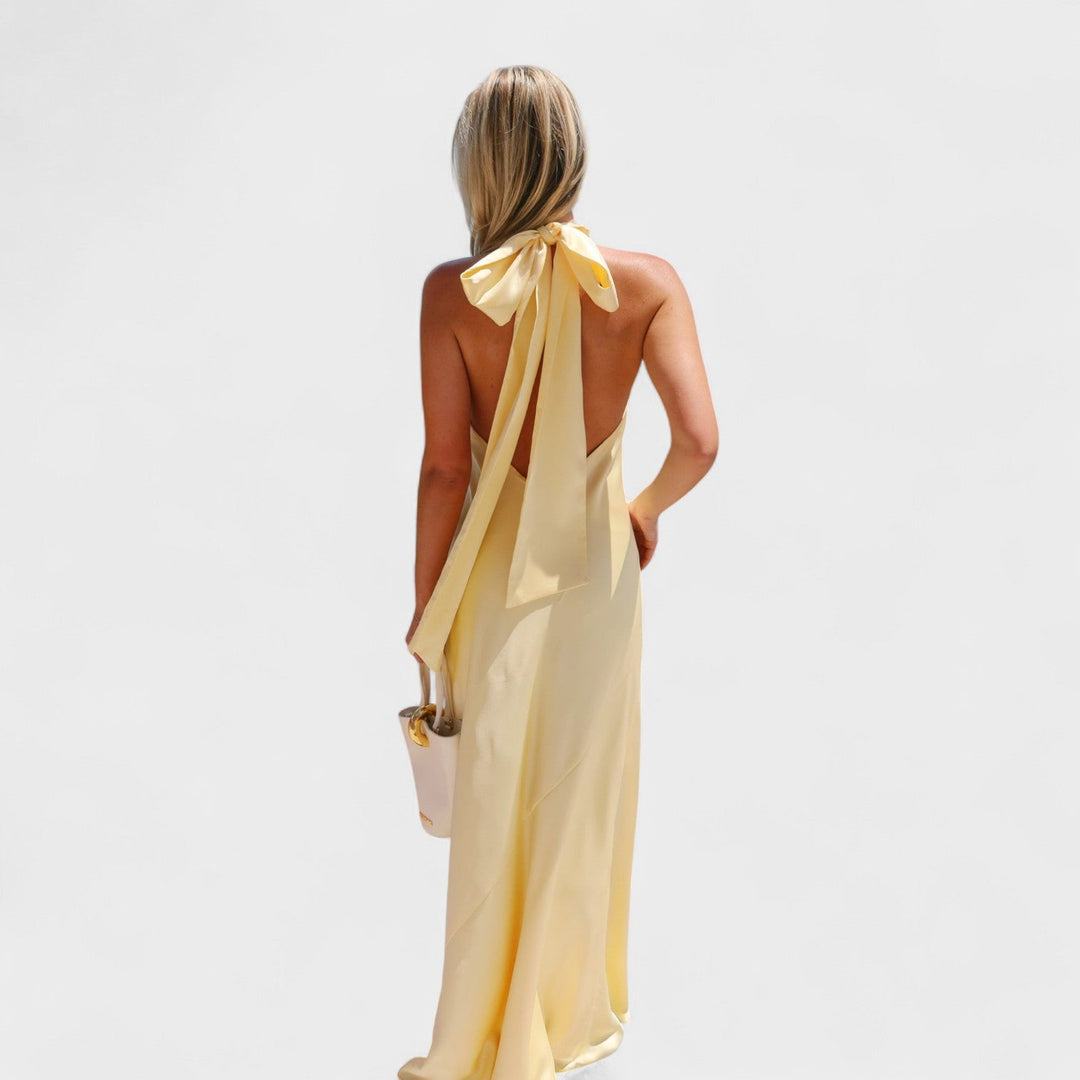 Martina - Dress with Satin Bow