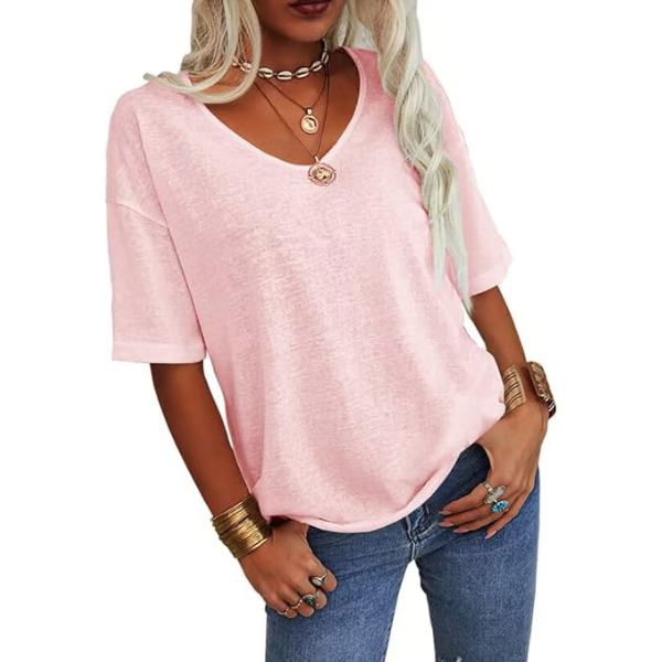 KRISANTA - Loose Lightweight Minimalist T-Shirt