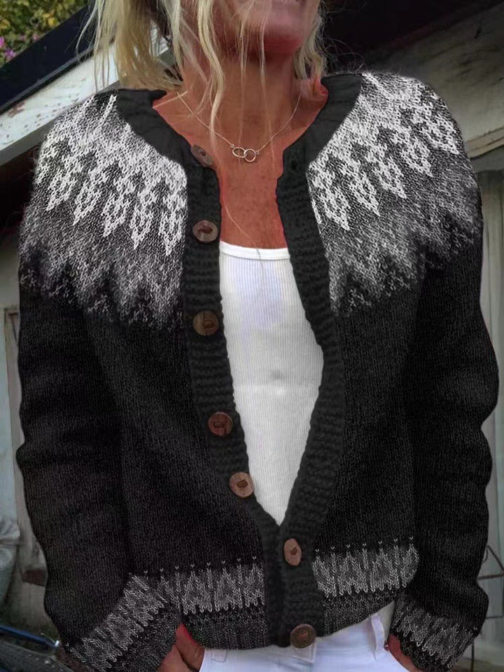 Nevaeh - Vintage Icelandic Cardigan