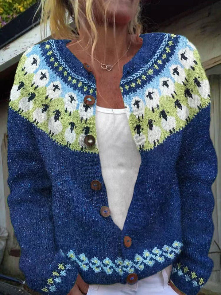 Sophie - Vintage Icelandic Cardigan