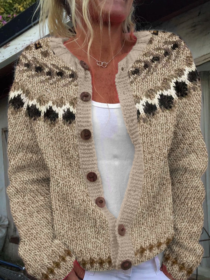Aubree - Vintage Icelandic Cardigan