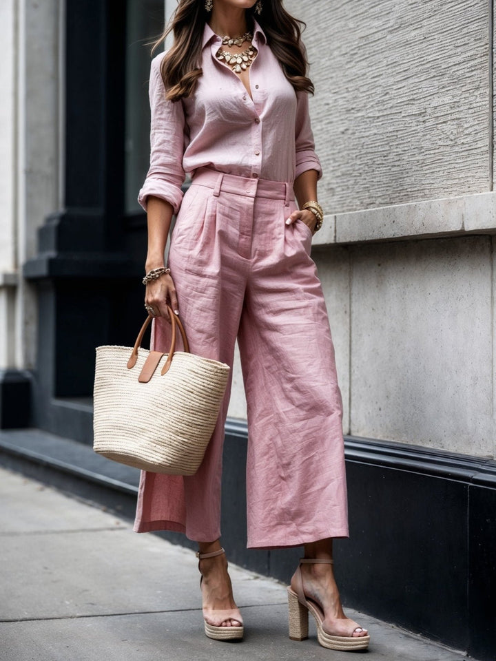 Isadora - Casual Chic Look Pink