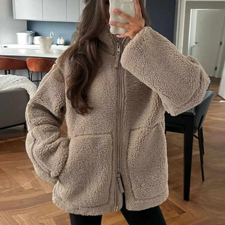 Hailey - Soft Teddy Coat