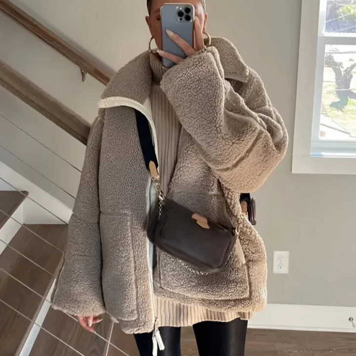 Hailey - Soft Teddy Coat