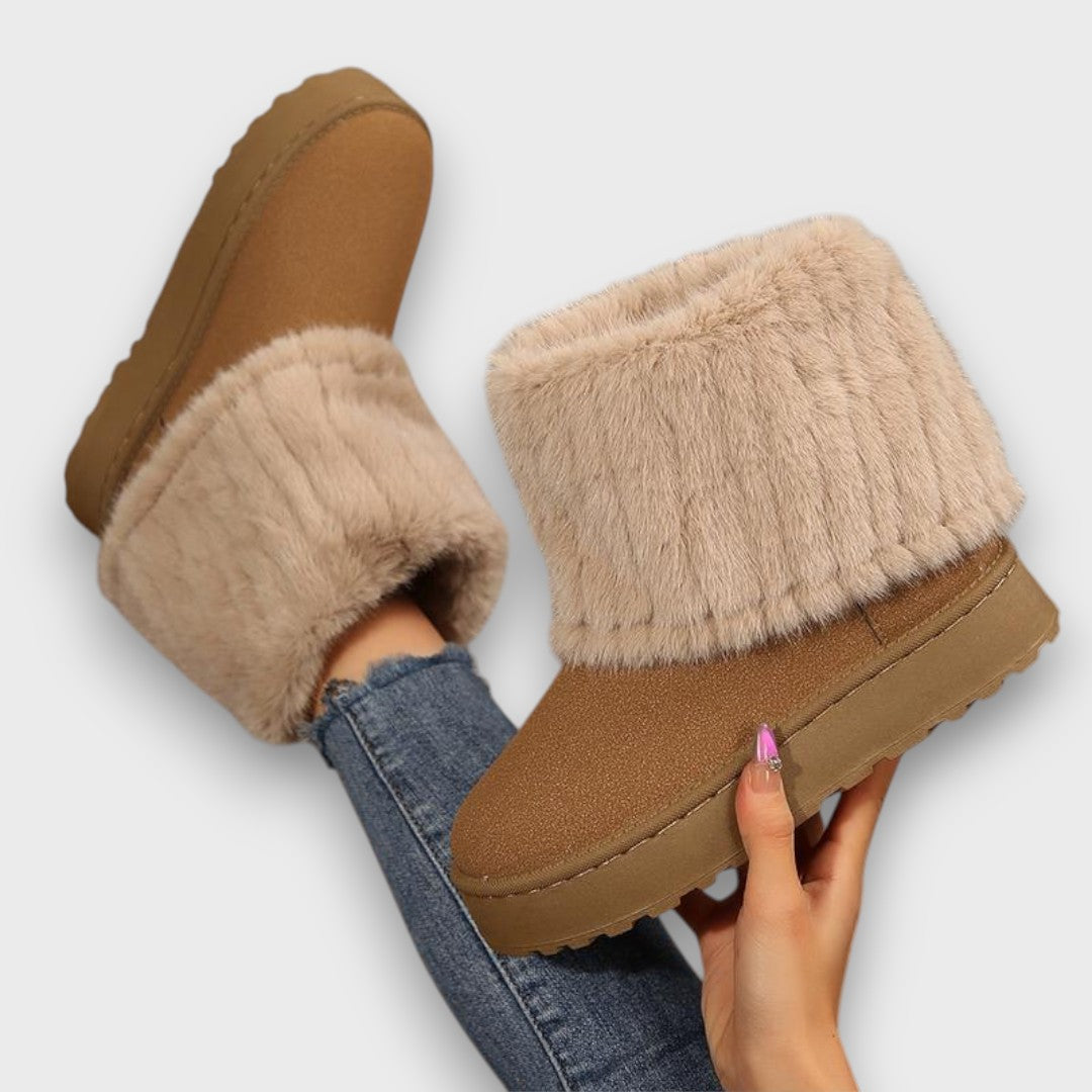 Willora - Fluffy faux-fur winter boots