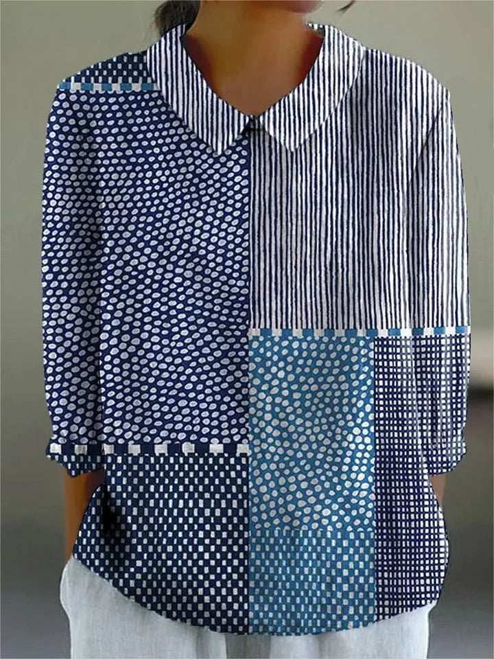 Harper - Patchwork Blouse
