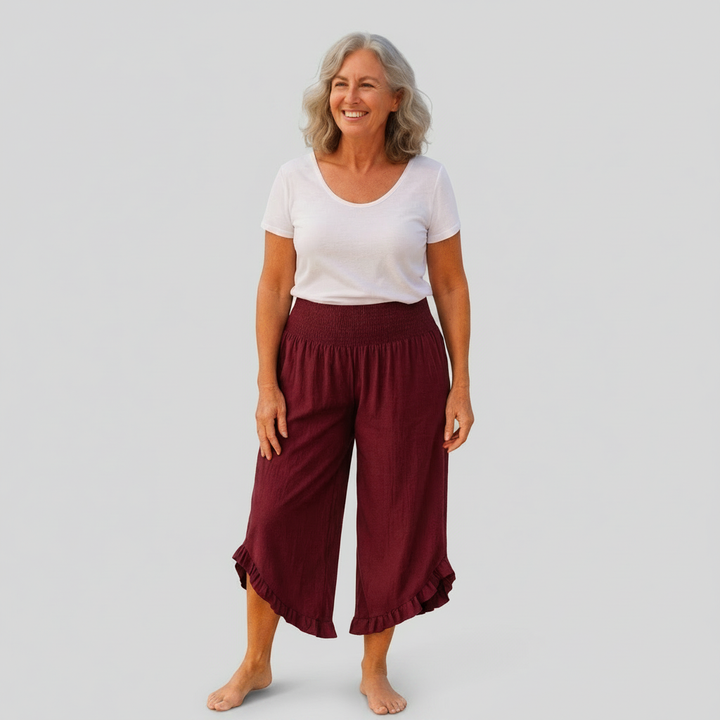 Willa - Cotton Linen Pants