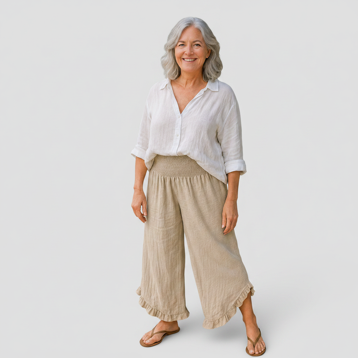 Willa - Cotton Linen Pants