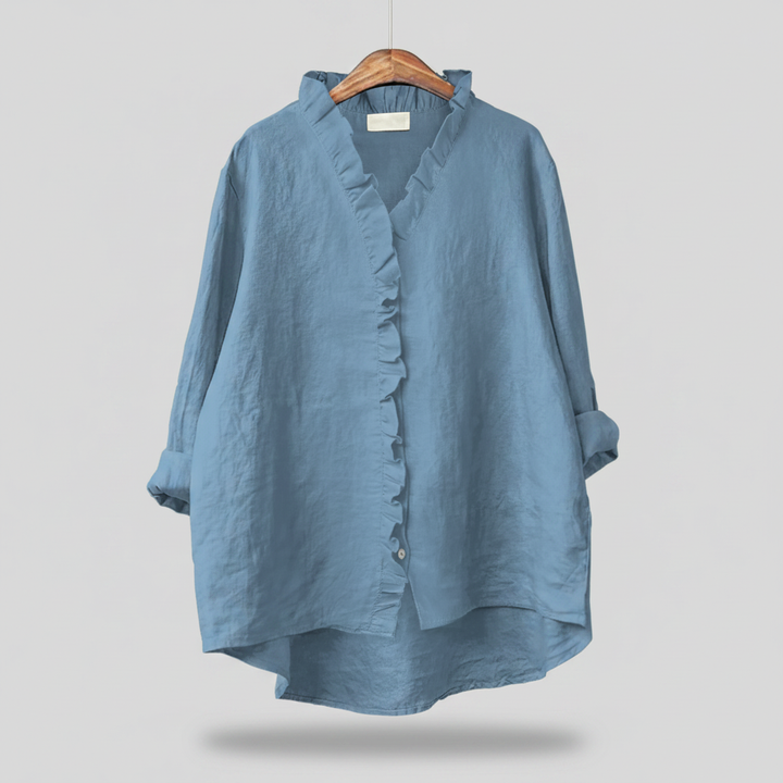 Delphine - Soft Ruffle Blouse