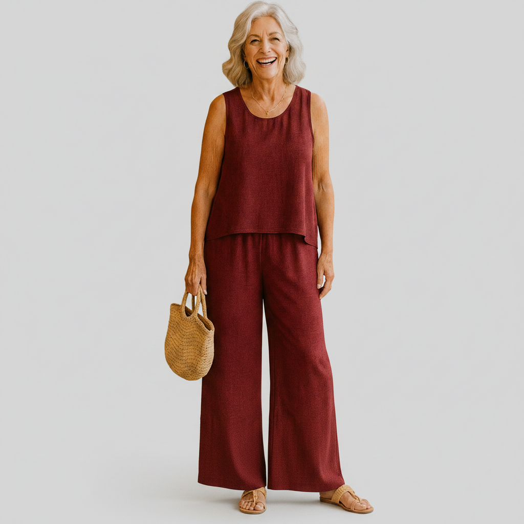 Adèle - Sleeveless Bayview Set