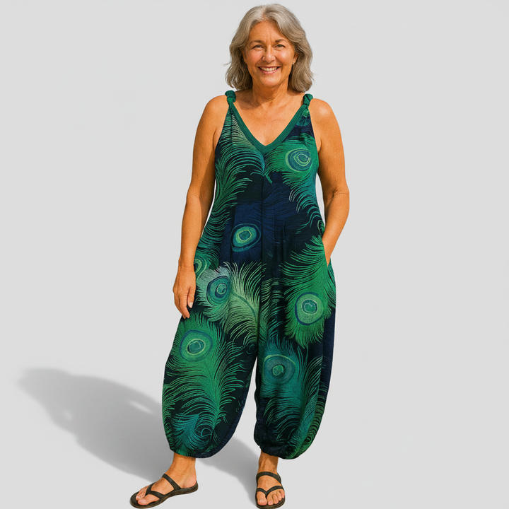Béatrice - Wide-Leg Flowy Jumpsuit