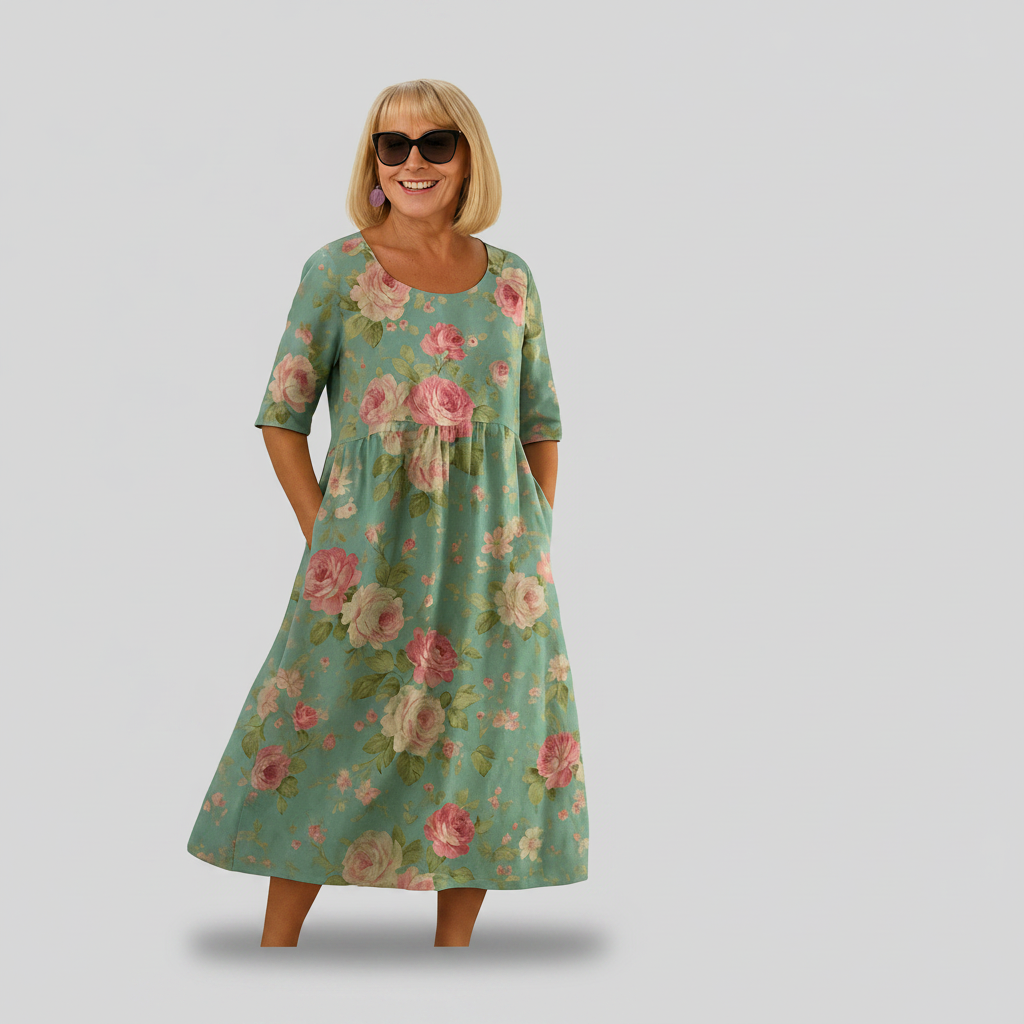 Béatrice - Relaxed Midi Dress