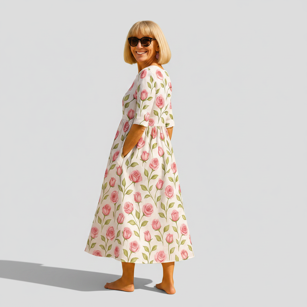 Béatrice - Relaxed Midi Dress