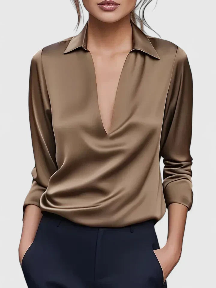 Calvina - Sophisticated Blouse