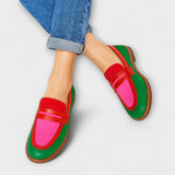 Elizabeth | Casual Loafers with Contrast