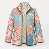 Abigail - Floral Patchwork Quilted Jacket