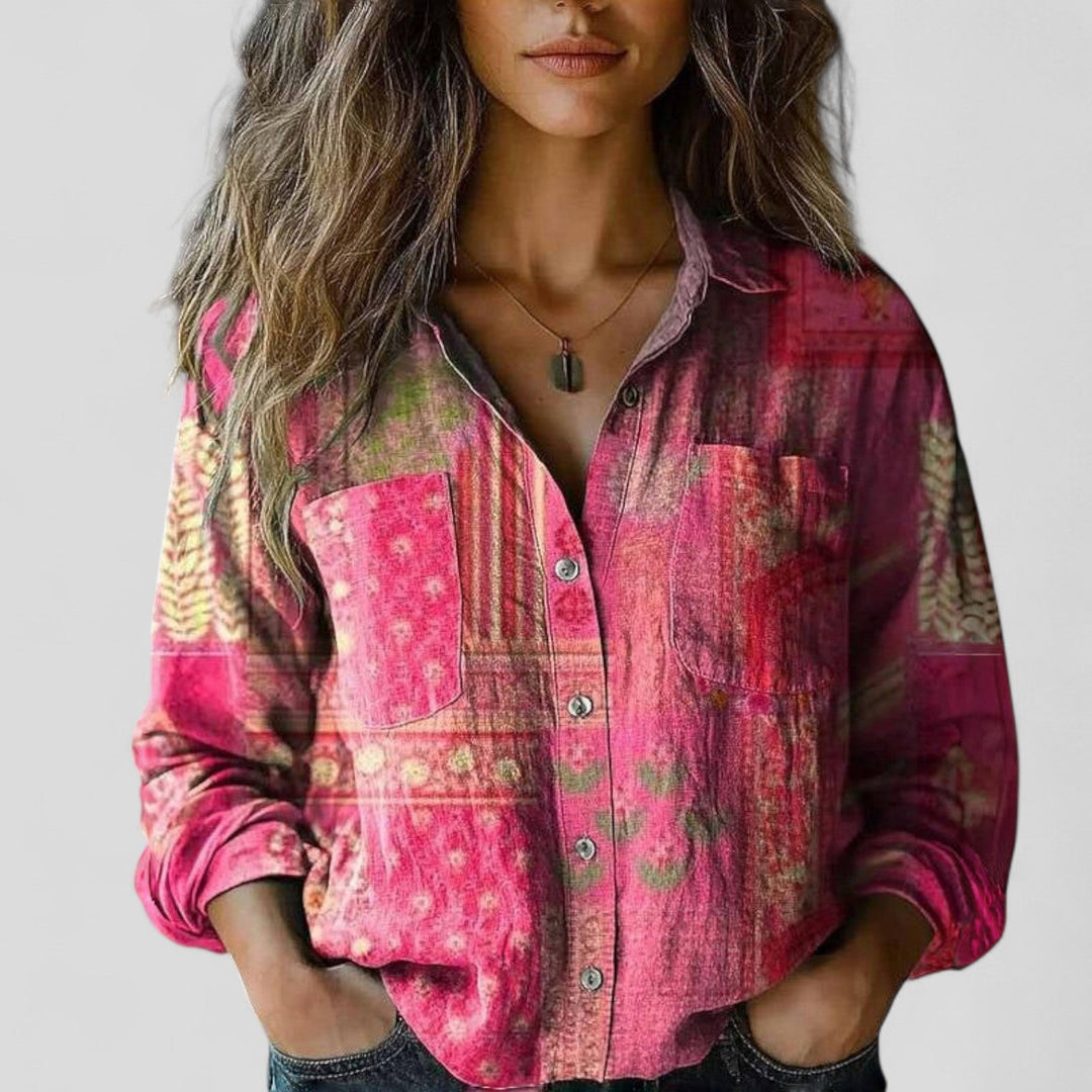 Lorenhilde - Comfortable Blouse Shirt