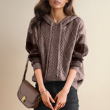 Isa | Knitted Hoodie