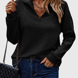 Nora | Elegant Sweater with Half Zip