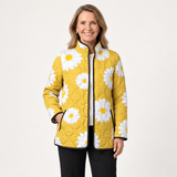 Chloe - Charming Daisy Pattern Jacket