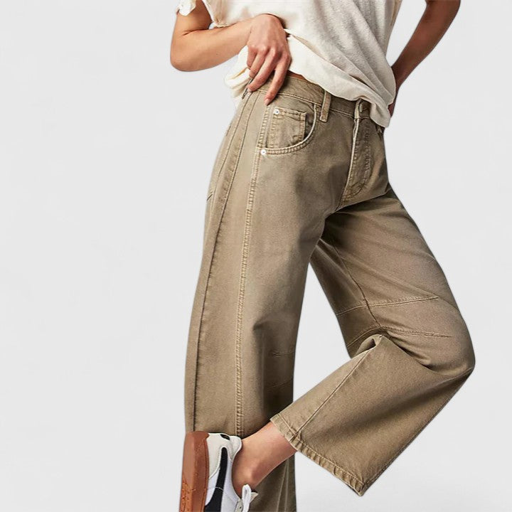 Rain - Comfortable Wide-Leg Pants