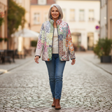Grace - Pastel Quilted Patchwork Jacket
