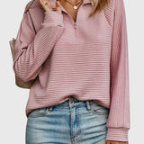 Nora | Elegant Sweater with Half Zip
