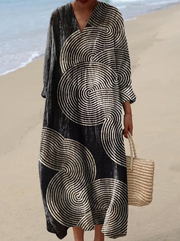 Lara - Bohemian Patchwork Dress
