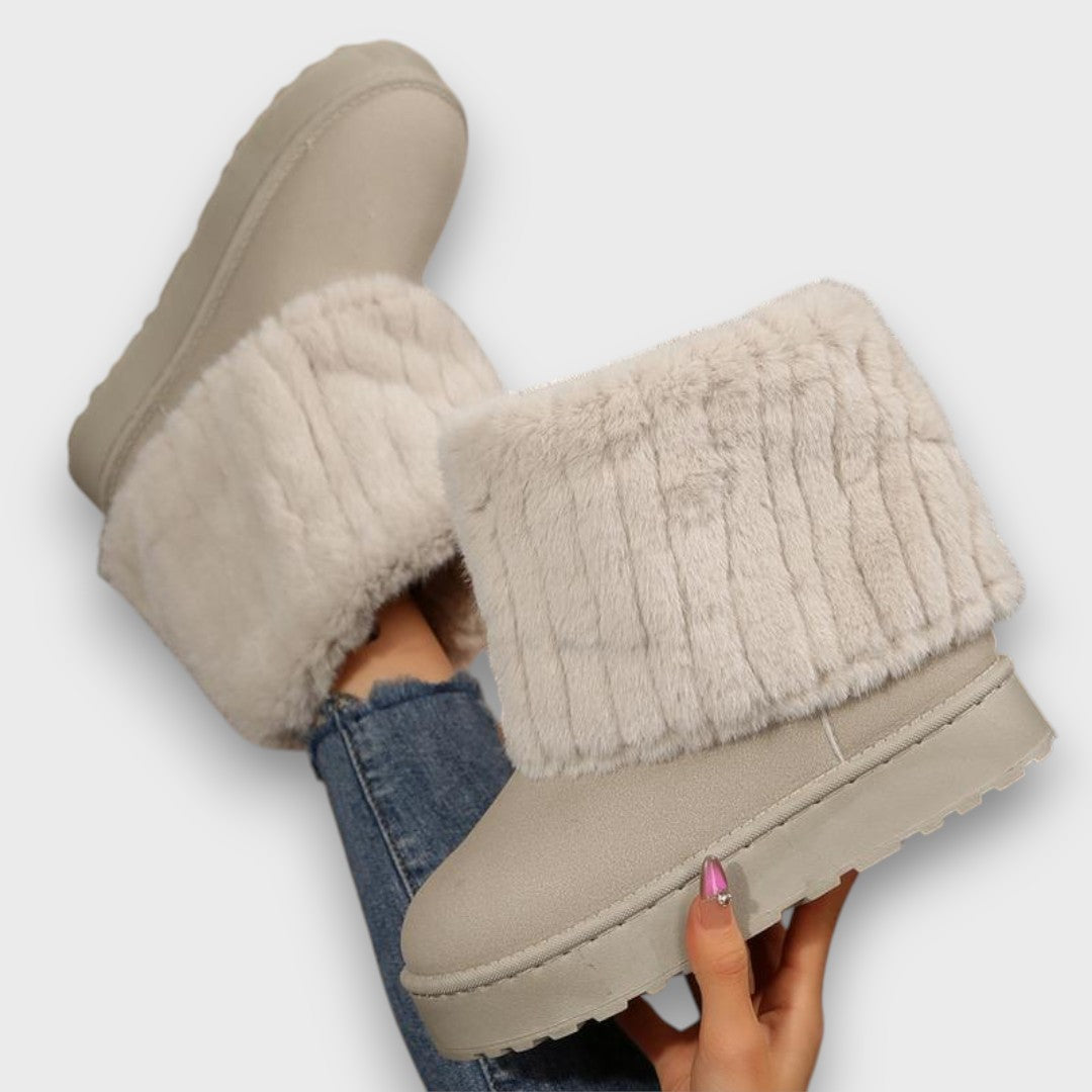 Willora - Fluffy faux-fur winter boots