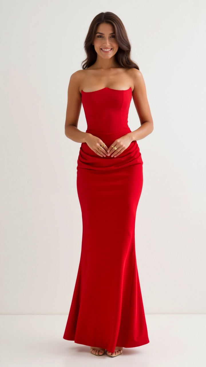 Esmeralda - Long dress with bodice