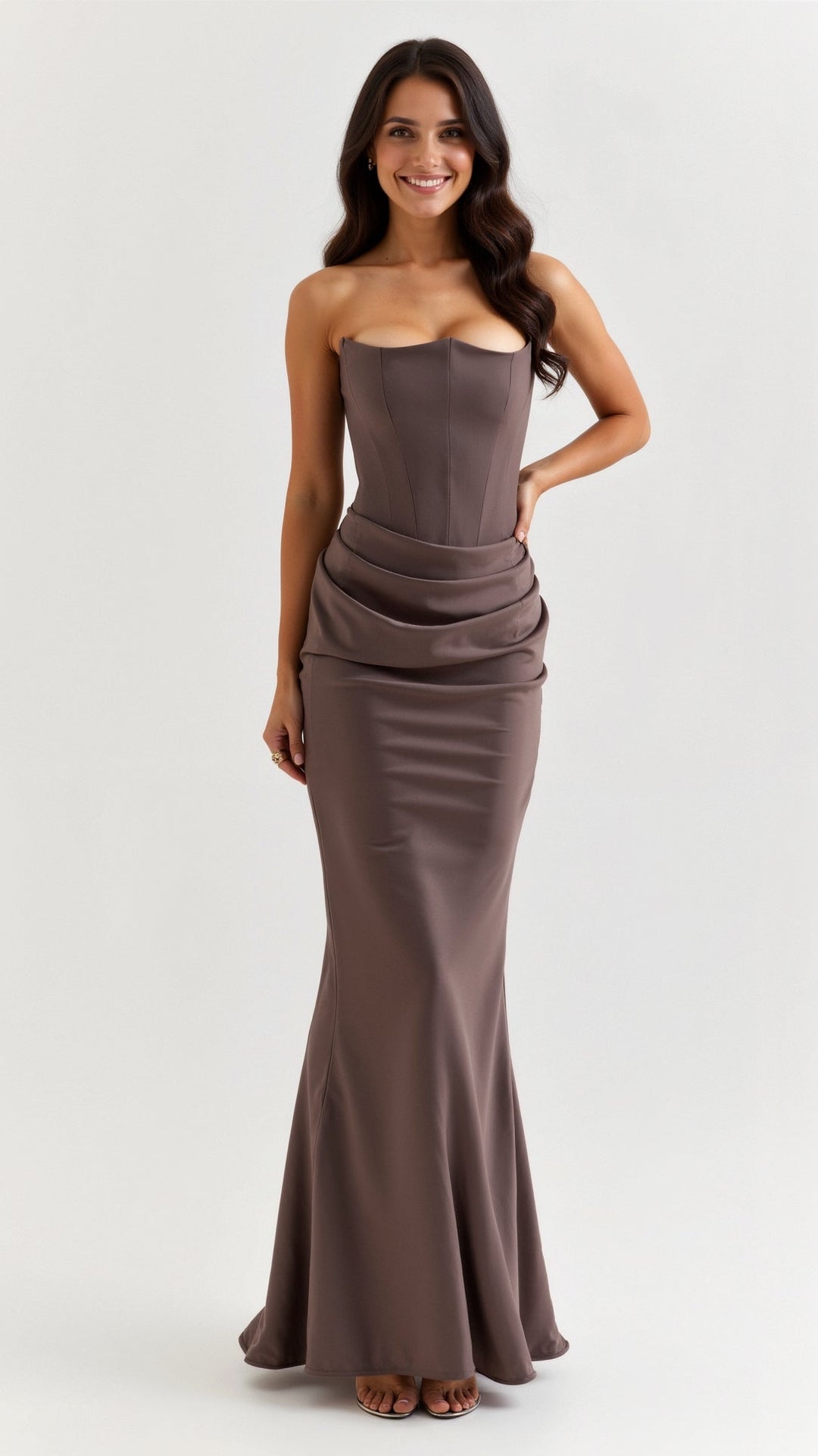 Esmeralda - Long dress with bodice
