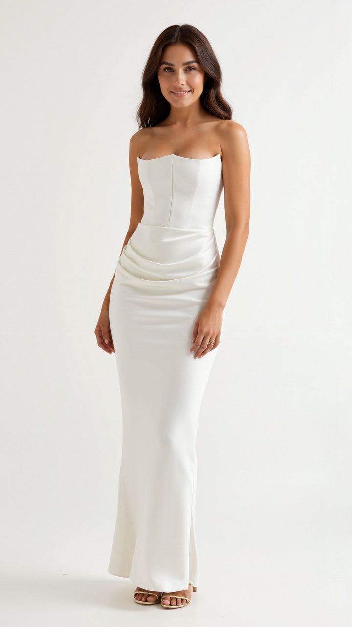Esmeralda - Long dress with bodice